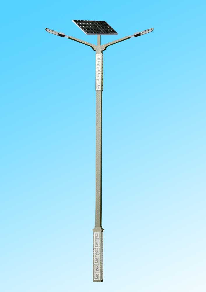 当阳市市政道路太阳能路灯